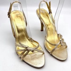J. Crew Lucie slingback strappy heels